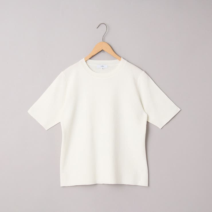 サラコソウバリクルー5分袖サマーニット | coen【women】 | 詳細画像18 