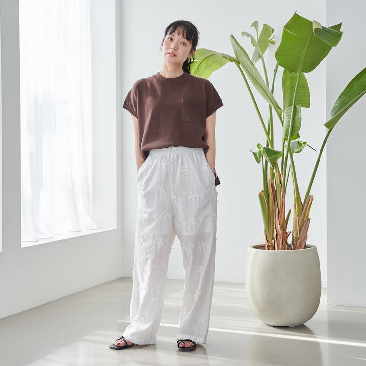 サラコフレンチスリーブハイネックサマーニットトップス | coen【women】 | 詳細画像22 