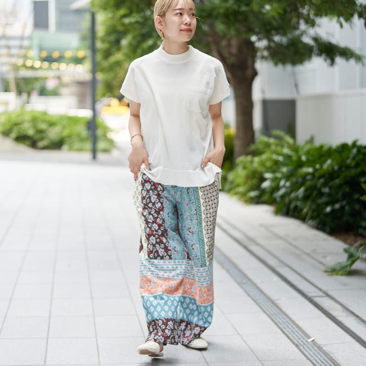 サラコフレンチスリーブハイネックサマーニットトップス | coen【women】 | 詳細画像5 