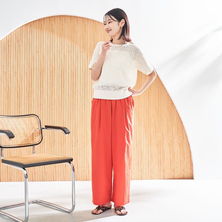 レースサマーニットプルオーバー | coen【women】 | 詳細画像5 