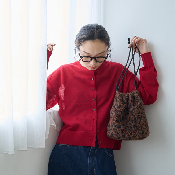 【UVカット】オータムシアークルーニットカーディガン | coen【women】 | 詳細画像15 