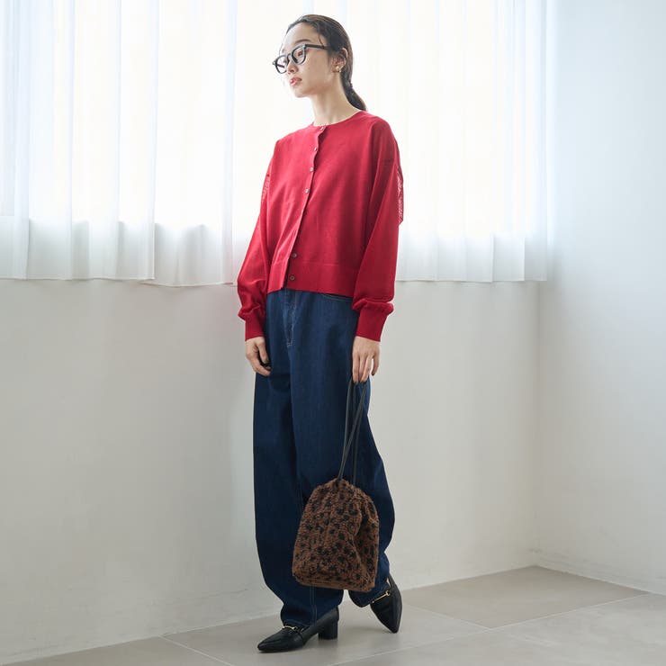 【UVカット】オータムシアークルーニットカーディガン | coen【women】 | 詳細画像19 