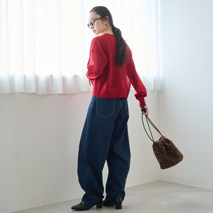 【UVカット】オータムシアークルーニットカーディガン | coen【women】 | 詳細画像20 