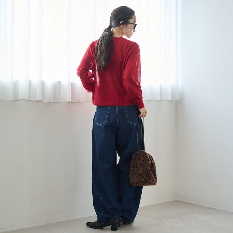 【UVカット】オータムシアークルーニットカーディガン | coen【women】 | 詳細画像21 