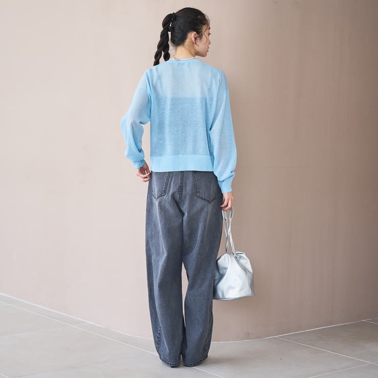 【UVカット】オータムシアークルーニットカーディガン | coen【women】 | 詳細画像28 