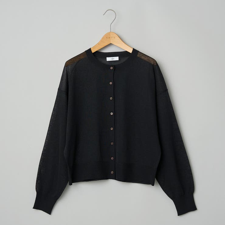【UVカット】オータムシアークルーニットカーディガン | coen【women】 | 詳細画像34 