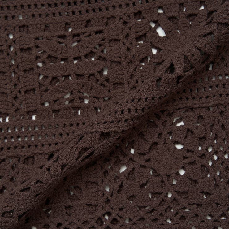 クロシェ襟付きニットカーディガン | coen【women】 | 詳細画像28 