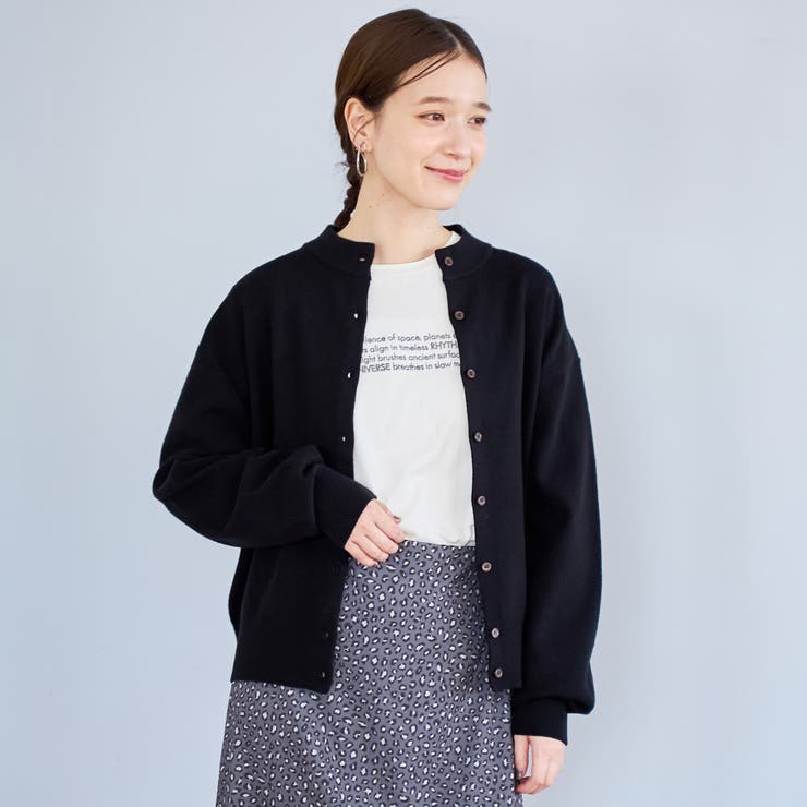 モチモチモックネック ウォッシャブルニットカーディガン | coen【women】 | 詳細画像2 