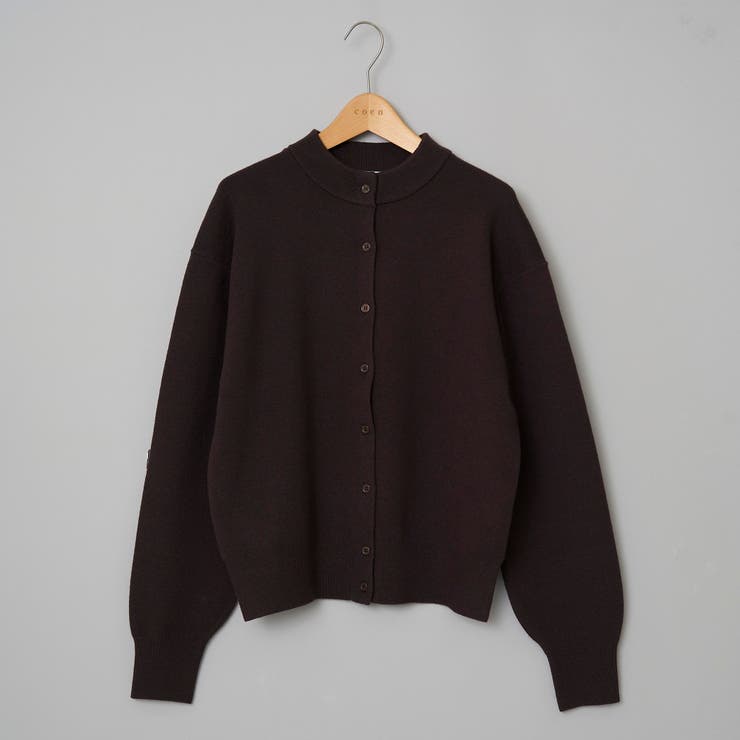 モチモチモックネック ウォッシャブルニットカーディガン | coen【women】 | 詳細画像34 