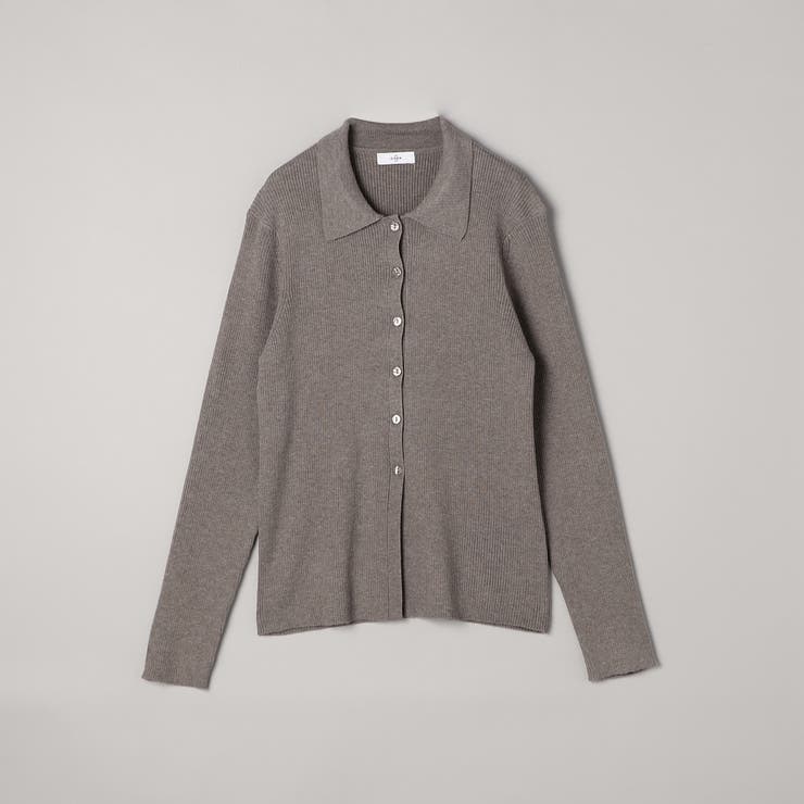 ウール混 襟付きリブニットカーディガン | coen【women】 | 詳細画像26 