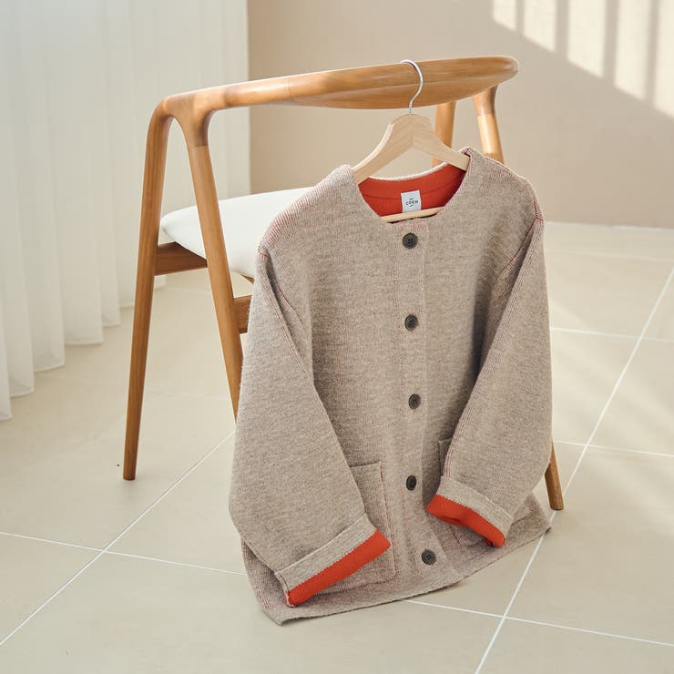 BEIGE | ダブルフェイス アウターライクニットカーディガン | coen【women】