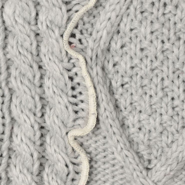 配色メローケーブル編みニットカーディガン | coen【women】 | 詳細画像35 