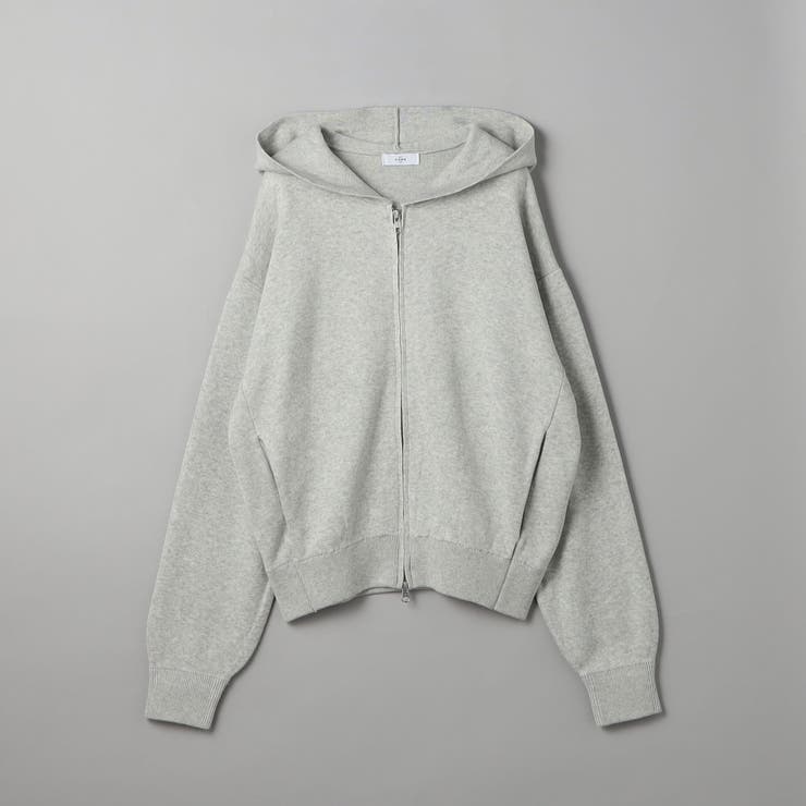 スウェットライク ニットジップパーカー | coen【women】 | 詳細画像10 