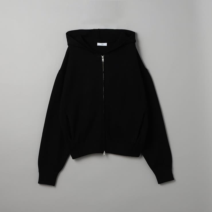 スウェットライク ニットジップパーカー | coen【women】 | 詳細画像18 