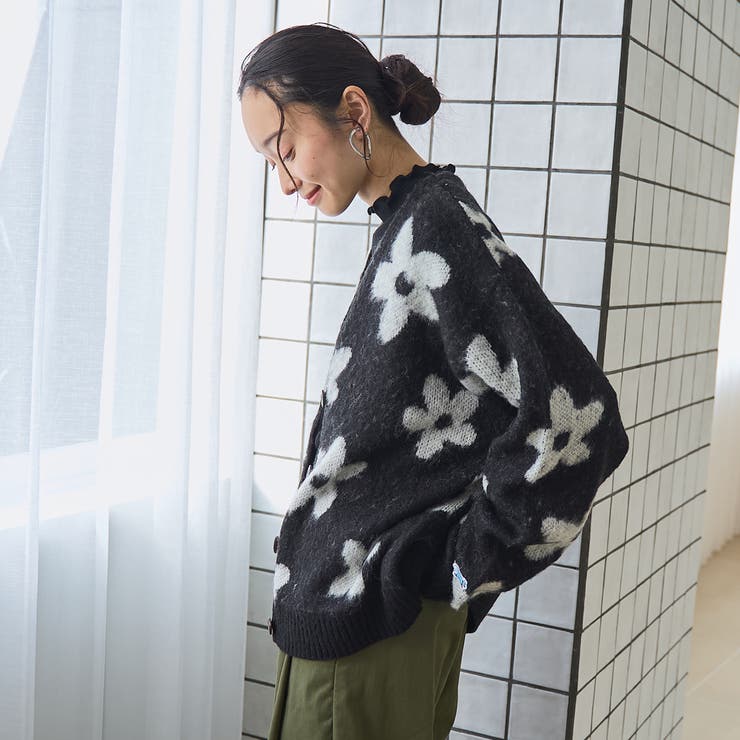 【PENNEYS（ぺニーズ）別注】アソートジャガード起毛ニットカーディガン | coen【women】 | 詳細画像3 