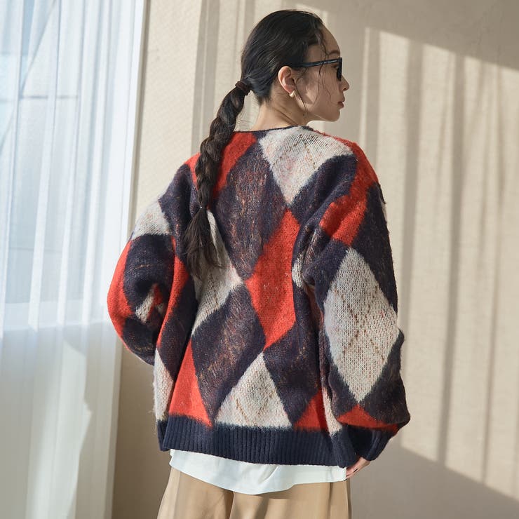 【PENNEYS（ぺニーズ）別注】アソートジャガード起毛ニットカーディガン | coen【women】 | 詳細画像38 