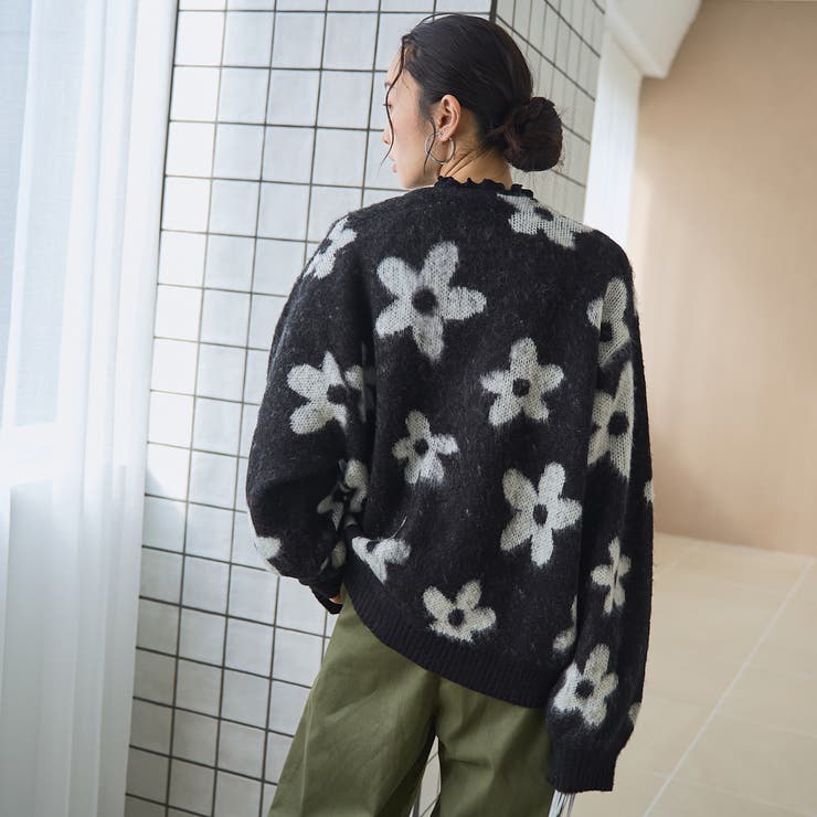 【PENNEYS（ぺニーズ）別注】アソートジャガード起毛ニットカーディガン | coen【women】 | 詳細画像4 