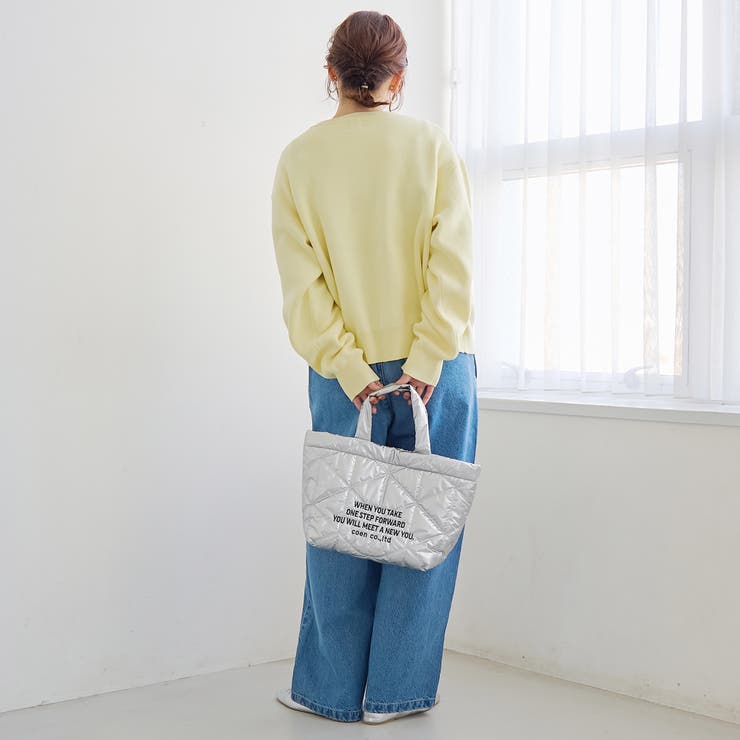 【選べる6色展開 スプリングカラー】袖刺繍 スウェットライクハイゲージニットカー… | coen【women】 | 詳細画像24 