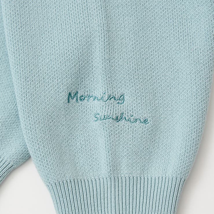 【選べる6色展開 スプリングカラー】袖刺繍 スウェットライクハイゲージニットカー… | coen【women】 | 詳細画像46 