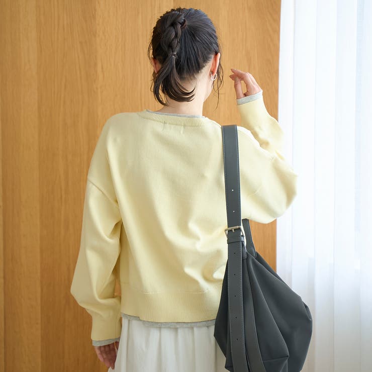 【PENNEYS（ぺニーズ）別注】 配色レイヤードライクカーディガン | coen【women】 | 詳細画像12 