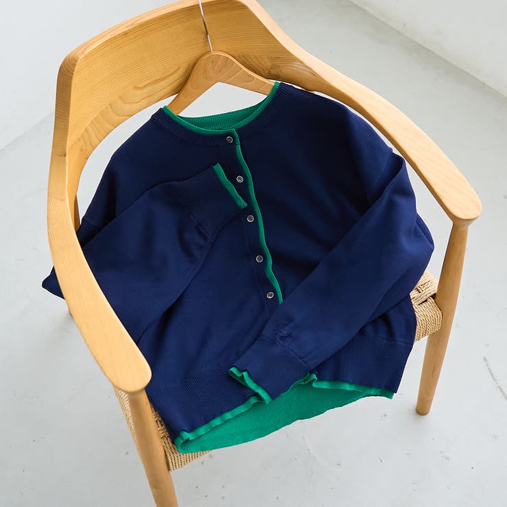 【PENNEYS（ぺニーズ）別注】 配色レイヤードライクカーディガン | coen【women】 | 詳細画像14 