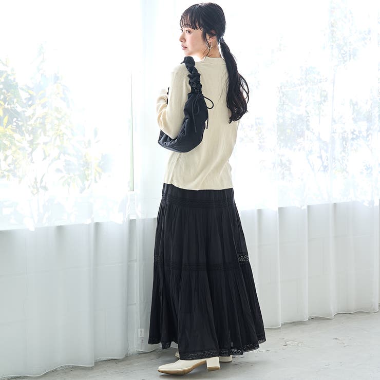 襟付きリブ編みカーディガン | coen【women】 | 詳細画像13 