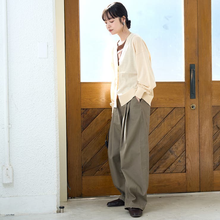 シアーニット Vネックカーディガン | coen【women】 | 詳細画像10 