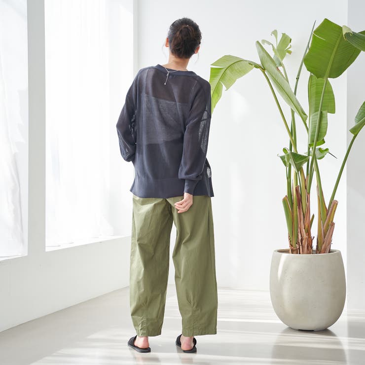 サラコカタアゼVネックニットカーディガン | coen【women】 | 詳細画像14 