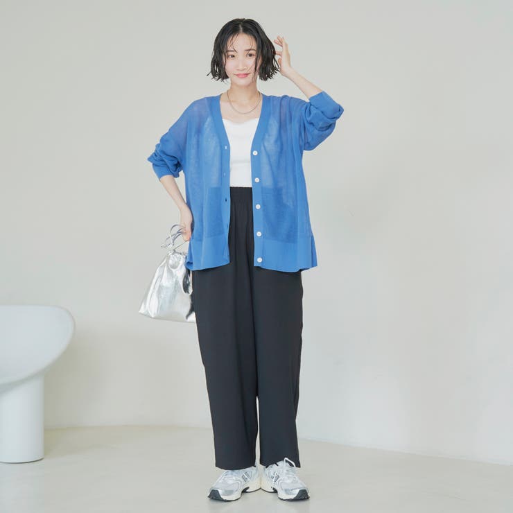 サラコカタアゼVネックニットカーディガン | coen【women】 | 詳細画像24 