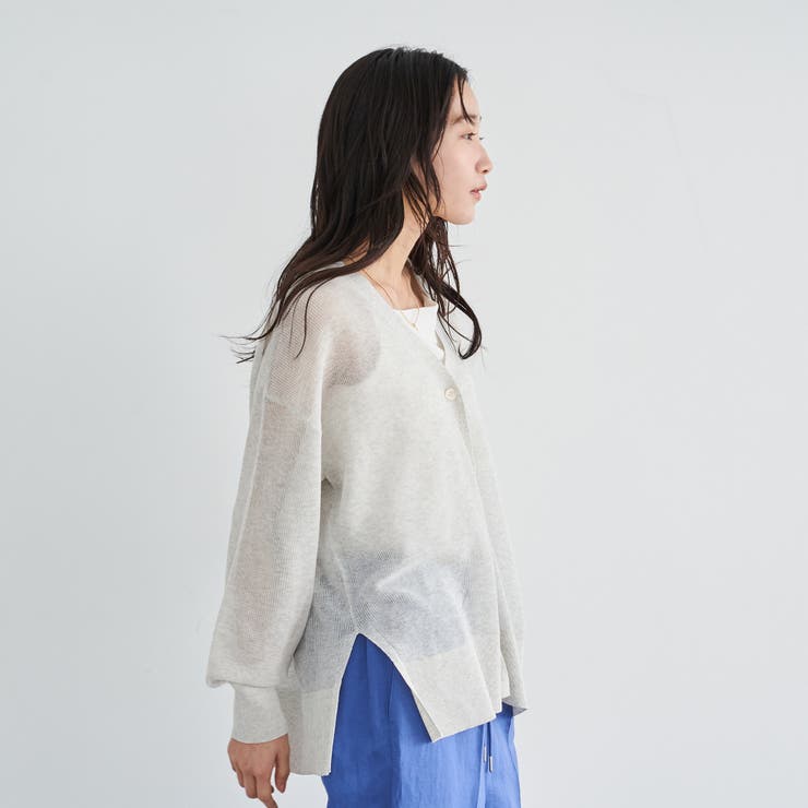 ★お値下げ★[新品☆未使用]♥DURAS＆ルコック♥ニットカーデ上下 片畦ニットカーディガン