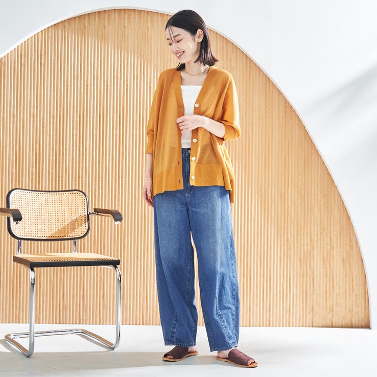 【マシンウォッシュ・防シワ】キラコスクエアVカーディガン | coen【women】 | 詳細画像17 