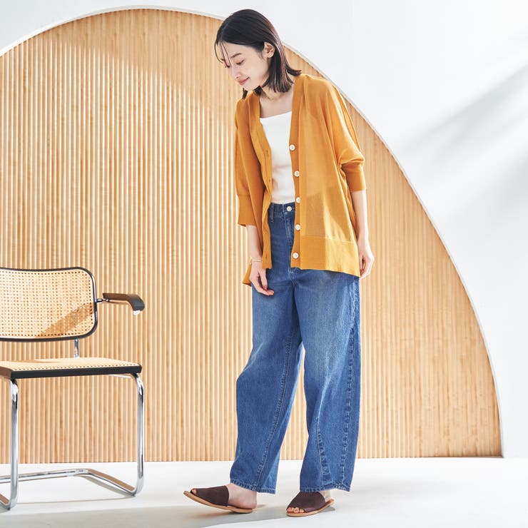 【マシンウォッシュ・防シワ】キラコスクエアVカーディガン | coen【women】 | 詳細画像18 