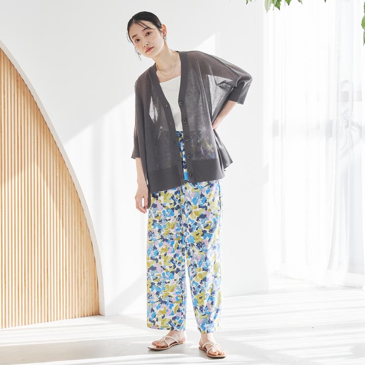 【マシンウォッシュ・防シワ】キラコスクエアVカーディガン | coen【women】 | 詳細画像5 