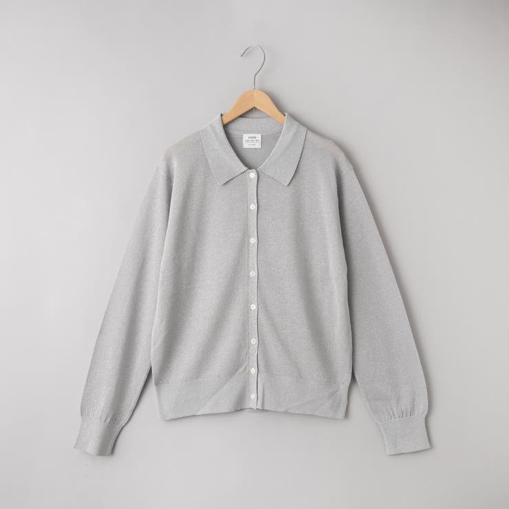 ラメシアー ニットシャツカーディガン | coen【women】 | 詳細画像24 