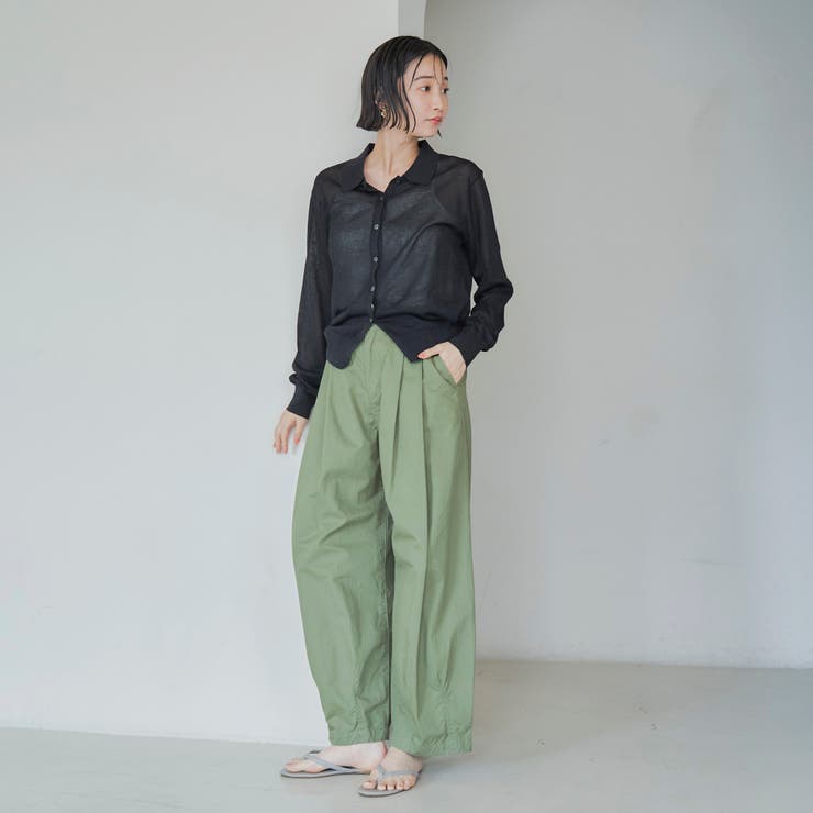 ラメシアー ニットシャツカーディガン | coen【women】 | 詳細画像6 