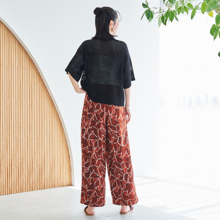 メッシュニットポロカーディガン | coen【women】 | 詳細画像13 