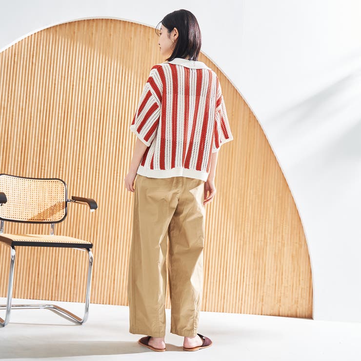 メッシュニットポロカーディガン | coen【women】 | 詳細画像25 