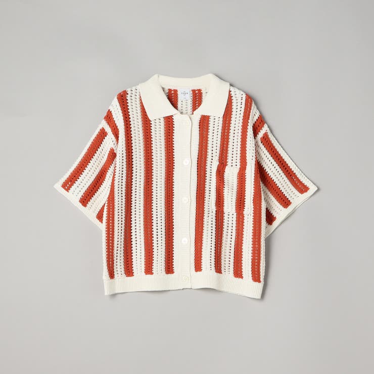 メッシュニットポロカーディガン | coen【women】 | 詳細画像26 