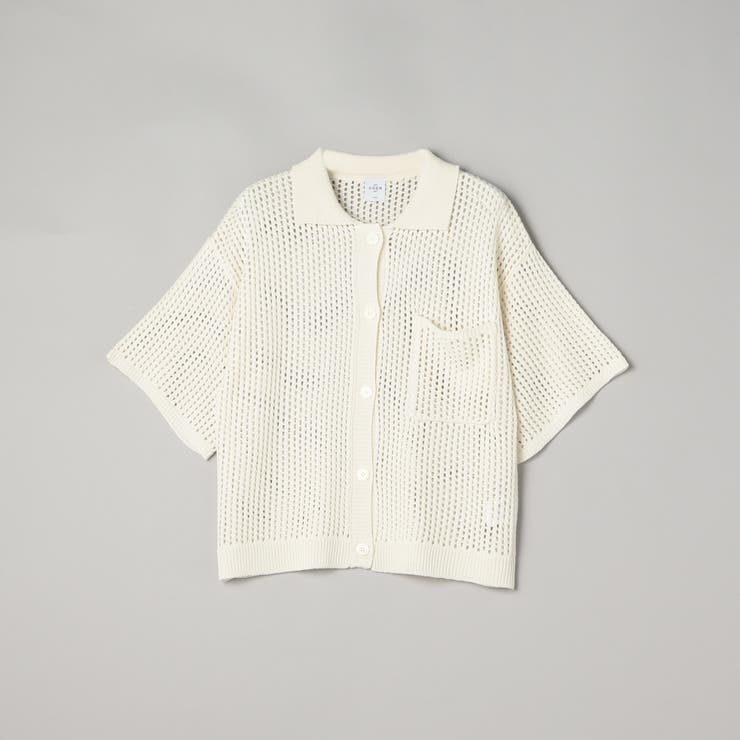 メッシュニットポロカーディガン | coen【women】 | 詳細画像33 
