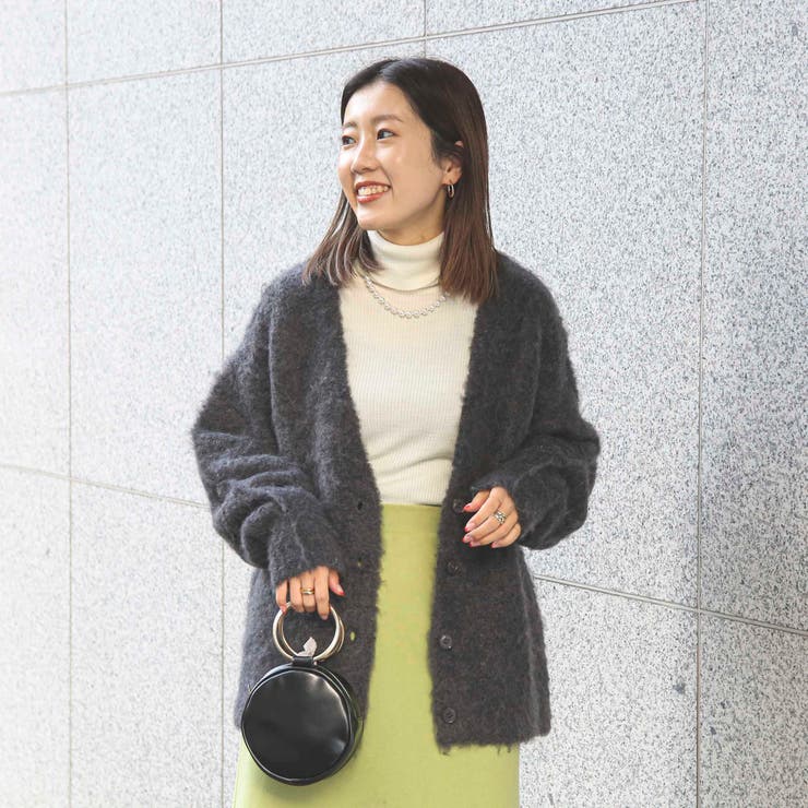 洗える］シャギーニットVネックカーディガン[品番：COEW0003962]｜coen