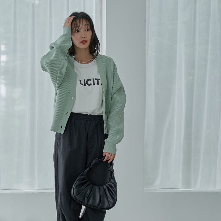 エアリーポリVネックカーディガン | coen【women】 | 詳細画像31 