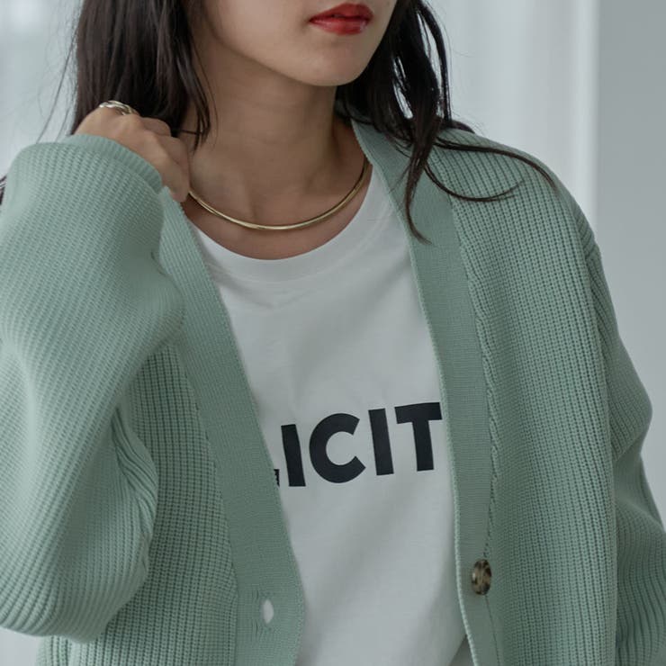 エアリーポリVネックカーディガン | coen【women】 | 詳細画像37 