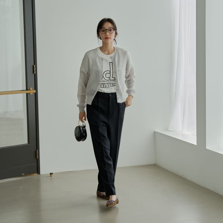 シアーモヘアミックスカーディガン[品番：COEW0004619]｜coen【women