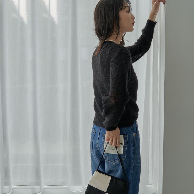 シアーモヘアミックスカーディガン | coen【women】 | 詳細画像27 
