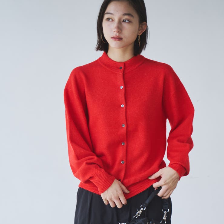 ホールガーメントモックネックカーディガン[品番：COEW0004929]｜coen