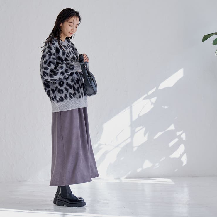 2WAYレオパードシャギーニット | coen【women】 | 詳細画像19 
