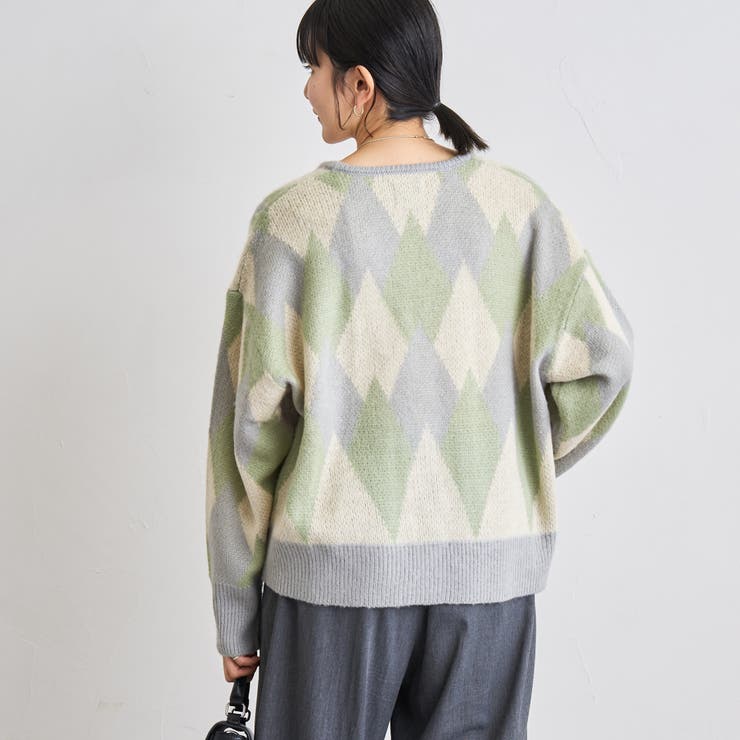 PENNEYS（ぺニーズ）別注ジャカードシャギーニットカーディガン | coen【women】 | 詳細画像21 