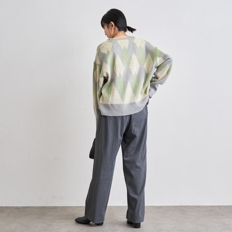 PENNEYS（ぺニーズ）別注ジャカードシャギーニットカーディガン | coen【women】 | 詳細画像25 