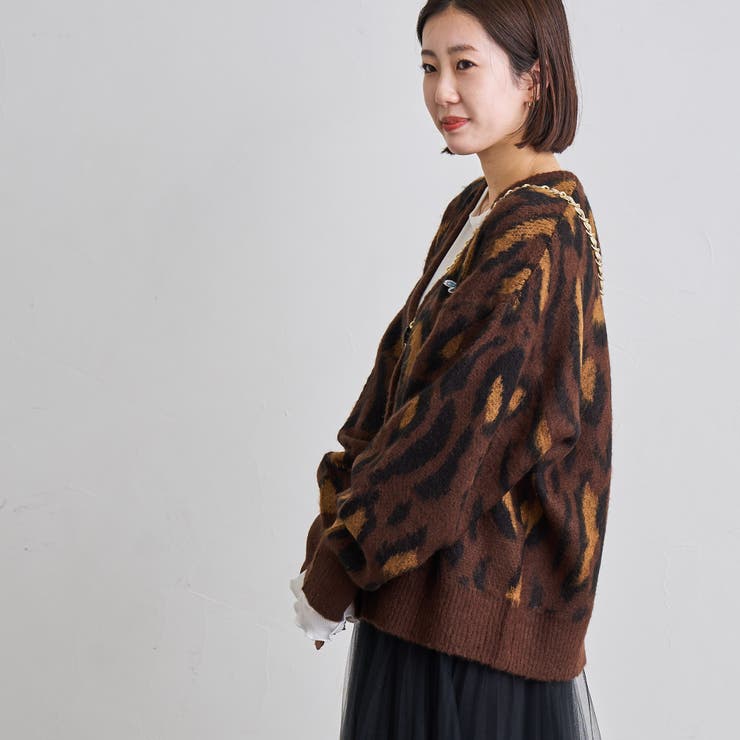 PENNEYS（ぺニーズ）別注ジャカードシャギーニットカーディガン | coen【women】 | 詳細画像28 