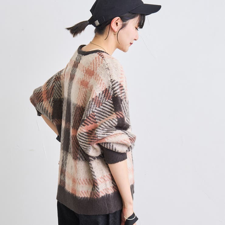 PENNEYS（ぺニーズ）別注ジャカードシャギーニットカーディガン | coen【women】 | 詳細画像42 